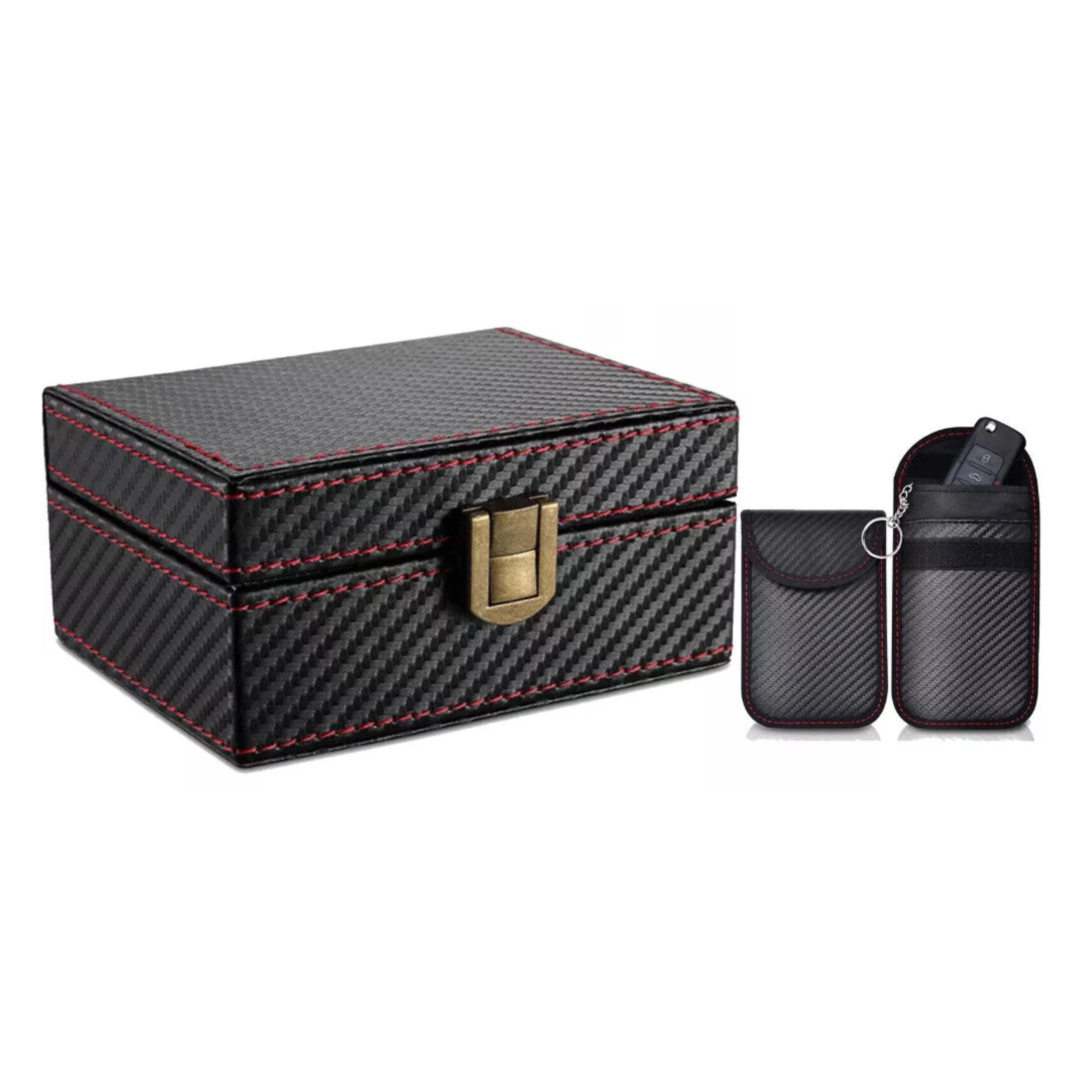 Anti-Theft Faraday Box & Bag for Car Key Fobs