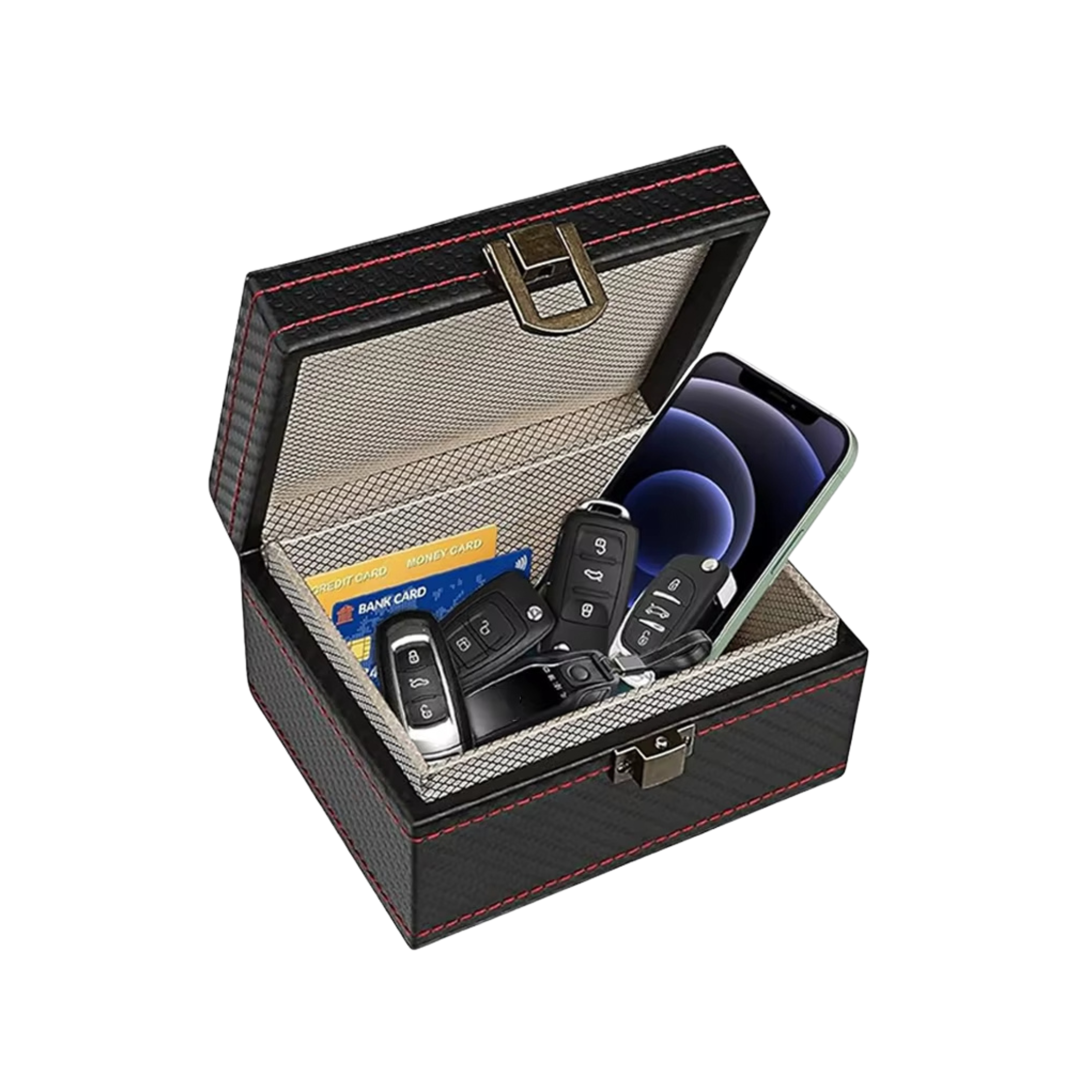 Anti-Theft Faraday Box & Bag for Car Key Fobs